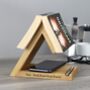Personalised Book Stand In Solid Oak, thumbnail 1 of 9