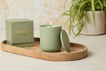 Citrus Forest – Natural Soy Candle 320g, 4 of 4