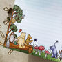 Winnie And Friends On A Log A5 Notepad, thumbnail 5 of 8