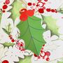 Set Of Eight Christmas Holly Gift Tags, thumbnail 4 of 4