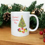 Personalised Cat Christmas Mug, thumbnail 4 of 4