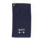 Personalised Navy Gym Towel – Father’s Day Gift, thumbnail 3 of 4