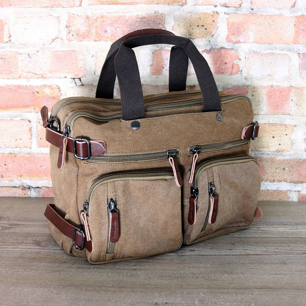 multi pocket holdall