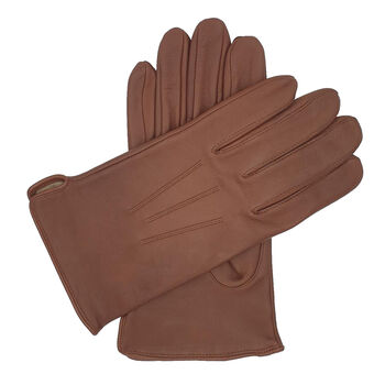 Hinton. Men's Silk Lined Leather Gloves, 6 of 9