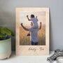 Wooden Photo Print Father's Day Gift, thumbnail 1 of 2