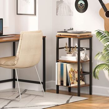 Three Layers Storage Unit Side Table Stand Shelf, 3 of 10