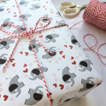 Elephant Wrapping Paper Or Gift Wrap Set, 12 of 12