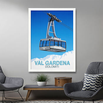 Val Gardena Ski Resort Poster, 2 of 6