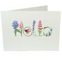 Botanical 'Hello' Greetings Card, thumbnail 2 of 4