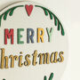 Merry Christmas Wooden Sign, thumbnail 3 of 3