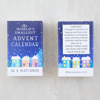 The World's Smallest Advent Calendar In A Matchbox, 8 of 11
