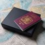 Personalised Foiled Leather Travel Gift Set, thumbnail 3 of 12