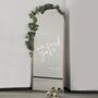 Personalised Wedding Mirror Sticker – We Said Yes, thumbnail 5 of 9