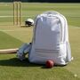 Personalised T20 White Cricket Backpack, thumbnail 10 of 10