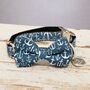 The Salcombe Blue Nautical Anchor Dog Collar Bow Tie, thumbnail 6 of 8