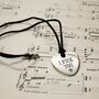 Personalised Keepsake Guitar Pick Pendant, thumbnail 2 of 3