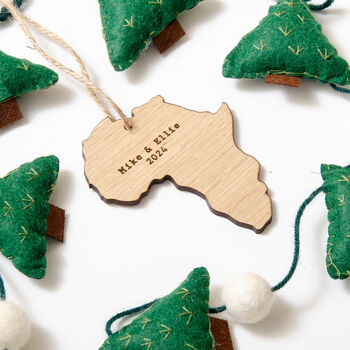 Personalised Country Ornament, 12 of 12