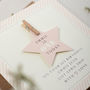 Personalised Star First Birthday Card, thumbnail 2 of 3