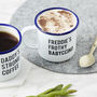 Personalised Daddy And Me Enamel Mugs, thumbnail 2 of 2
