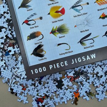 Vintage Fly Fishing 1000 Piece Jigsaw, 3 of 5
