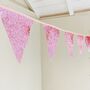 Pink Glitter Party Bunting, thumbnail 3 of 7
