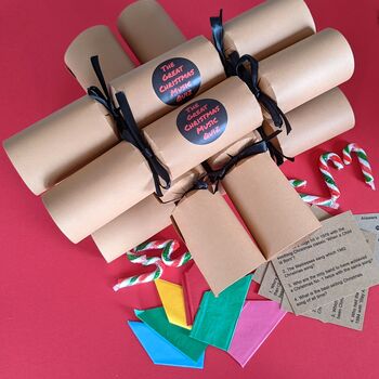 Personalised The Great Christmas Music Quiz Crackers, 5 of 6