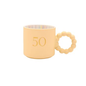 Milestone Birthday Keepsake Pastel Mug, 7 of 8