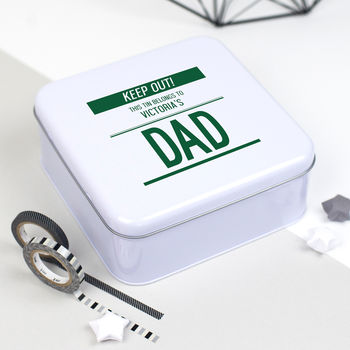 Personalised Daddy Tin, 2 of 5