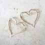 Gold Heart Hair Clip, thumbnail 4 of 4