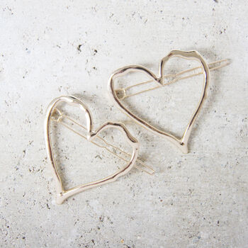 Gold Heart Hair Clip, 4 of 4