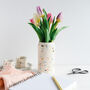 Spring Terrazzo Eco Resin Vase, thumbnail 1 of 3