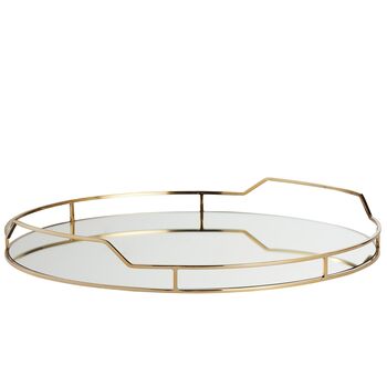 Gold Mirrored Tray, 2 of 2