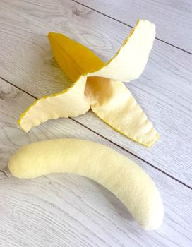 Pretend Play Felt Food Banana, 3 of 3