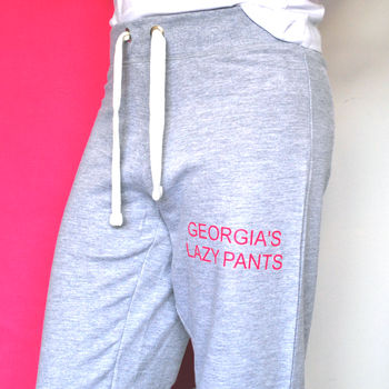 Personalised Lazy Sweatpants, 2 of 3