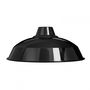 Black Chrome Industrial Lamp Shade, thumbnail 2 of 4
