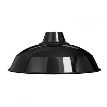Black Chrome Industrial Lamp Shade, 2 of 4