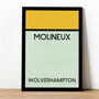 Molineux Monopoly Wolves Football Print, thumbnail 1 of 2