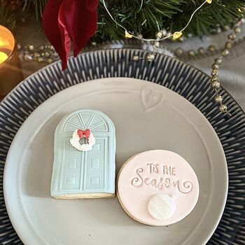 Personalised Letterbox Christmas Vanilla Cookies, 2 of 11