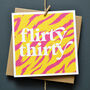 Flirty Thirty 30th Birthday Card, thumbnail 1 of 2
