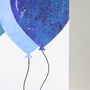 Blue Balloons Birthday Card, thumbnail 9 of 10