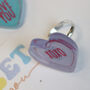 Love Heart Acrylic Ring, thumbnail 3 of 9