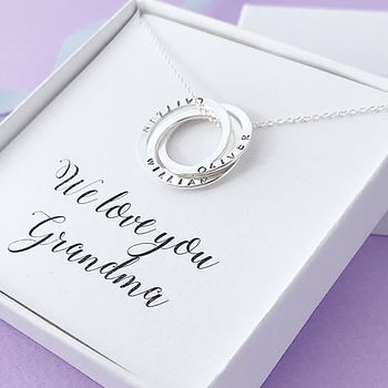 Love You Grandma Personalised Necklace, 2 of 6