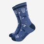 Cricket Bamboo Socks Men's Blue, thumbnail 1 of 4