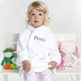 Personalised Dressing Gown And Blanket Baby Boy Hamper, thumbnail 10 of 12