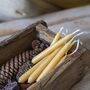 British Beeswax Candles, Small Chime Candles, thumbnail 1 of 5