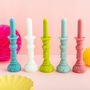 Colourful Decorative Candlestick Candle, thumbnail 2 of 12