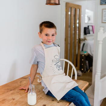 Personalised Little Chef Kids Apron, 4 of 12