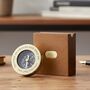 Personalised Traveller's Compass With Monogrammed Box, thumbnail 1 of 9