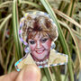 Angela Lansbury / Jessica Fletcher Holographic Sticker, thumbnail 1 of 5