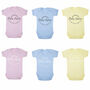 Personalised New Baby Bodysuit, thumbnail 4 of 6